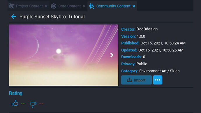 skybox tutorial cc
