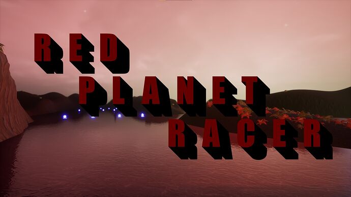 Red Planet Racer - Title