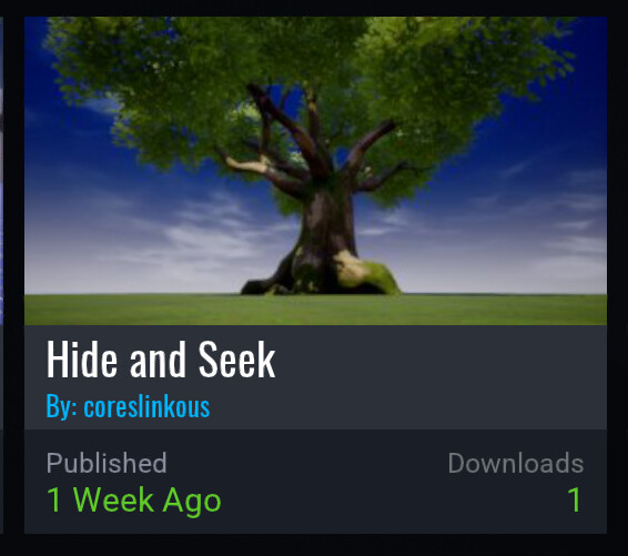 Hide and Seek by coreslinkous
