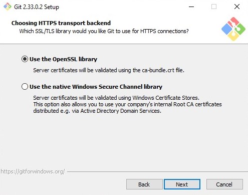 https transport backend 5