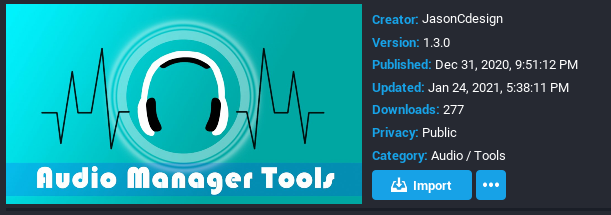 AudioMangerToolsCC